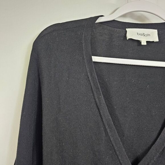 ba&sh Lady Cardigan in Black - Size 1 (Small) - Picture 3 of 11